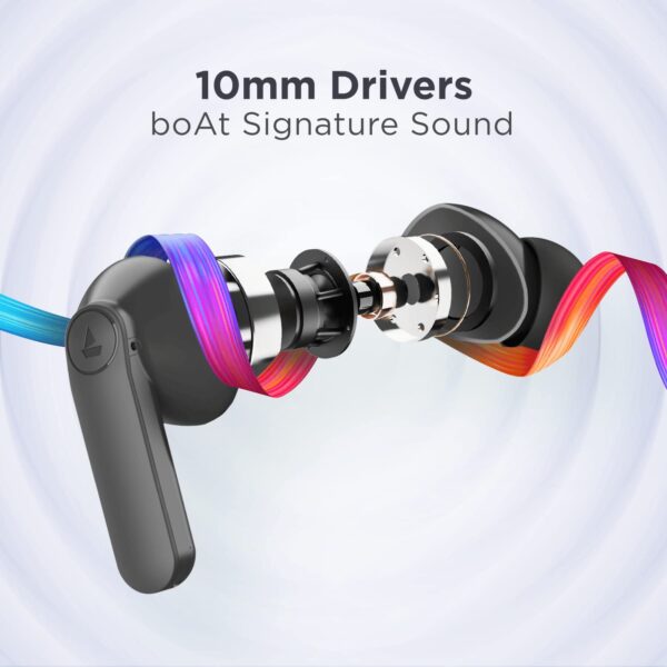 boAt Airdopes 121 Pro TWS Earbuds (Black)