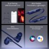 boAt Rockerz Trinity Neckband Just Blue Details