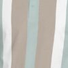 BULLMER Trendy Striped Printed Polo T-shirt