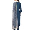 JAIPUR KURTI Placement-Embroidered Straight Kurta (Set of 3)