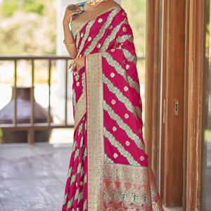 MANOHARI Banarasi Silk Saree