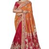 manohari banarasi silk traditional saree with 1 heavy blouse piece
