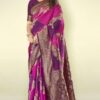 MANOHARI Woven Zari Banarasi Silk Saree