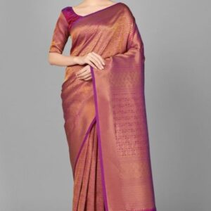 MONJOLIKA FASHION Woven Traditional Saree