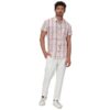 Mufti Slim Fit Tatan Checks Pure Cotton Casual Shirt