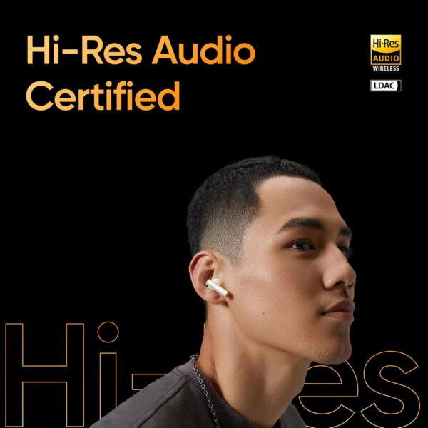 Realme Buds Air 5 Pro 50dB ANC 360 Spatial Audio 40 hours Playback