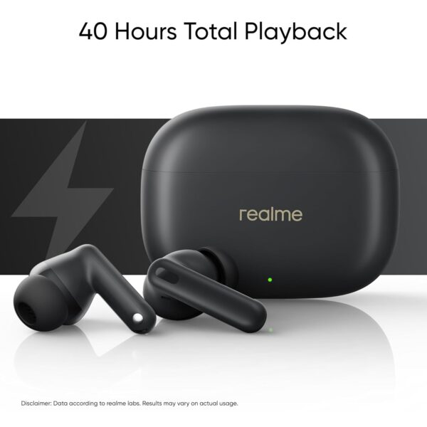 realme Buds T300 30dB ANC 40H Battery