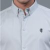 Red Tape Light Blue Solid Pure Cotton Men’s Shirt
