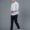 Red Tape Light Blue Solid Pure Cotton Men’s Shirt