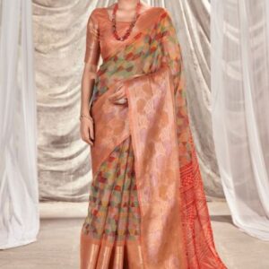 Saree Mall Geometric Banarasi Saree