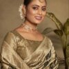 SAREE MALL Geometric Woven Saree