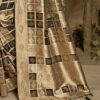 SAREE MALL Geometric Woven Saree