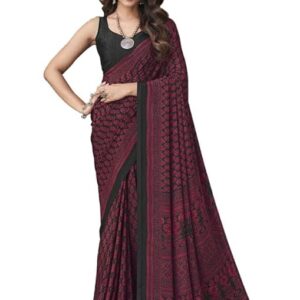 Satrani Floral Paisley Geometric Printed Pink Grey