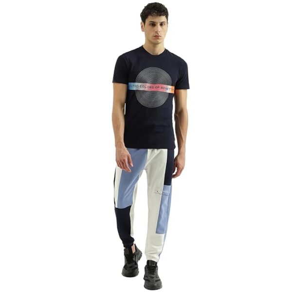United Colors of Benetton Regular Fit Round Neck Printed T-Shirt 2XL