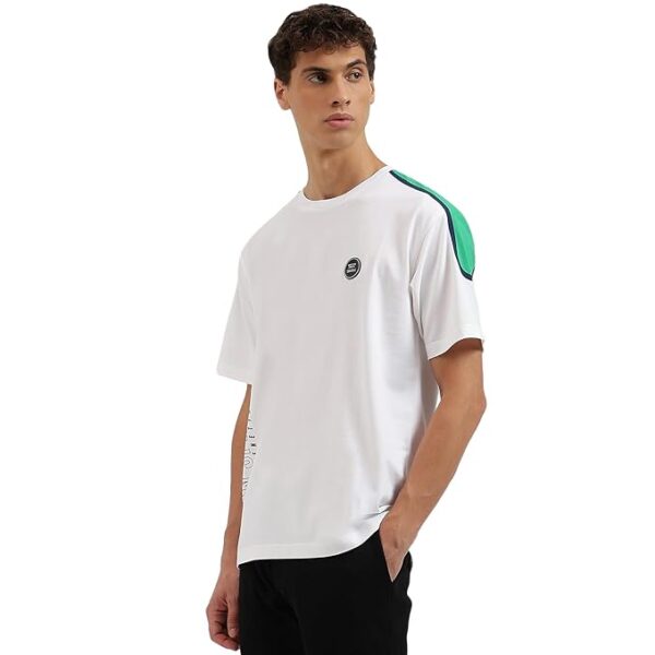United Colors of Benetton Round Neck Pure Cotton White T-Shirt