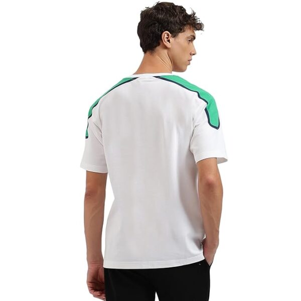 United Colors of Benetton Round Neck Pure Cotton White T-Shirt
