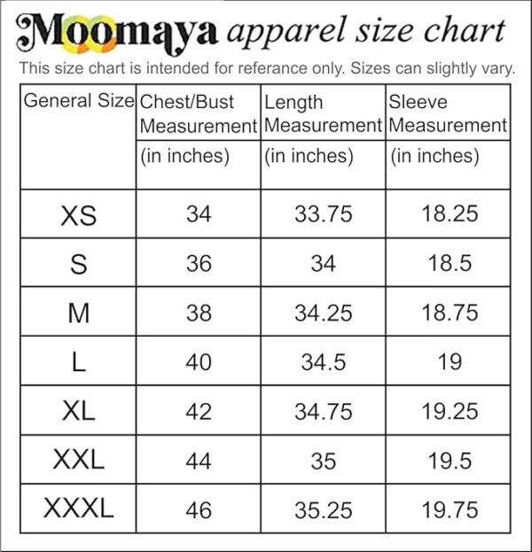 Moomaya Women Free Fit Polyester Stripes Multi-Color Top Till 3XL