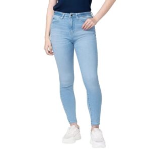 SPYKAR Super Skinny Fit High-Rise Light Fade Cotton Jeans