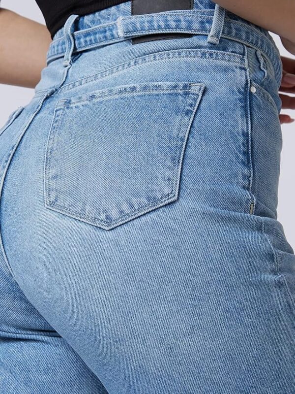 SPYKAR Women Straight Fit High‑Rise Heavy Fade Jeans